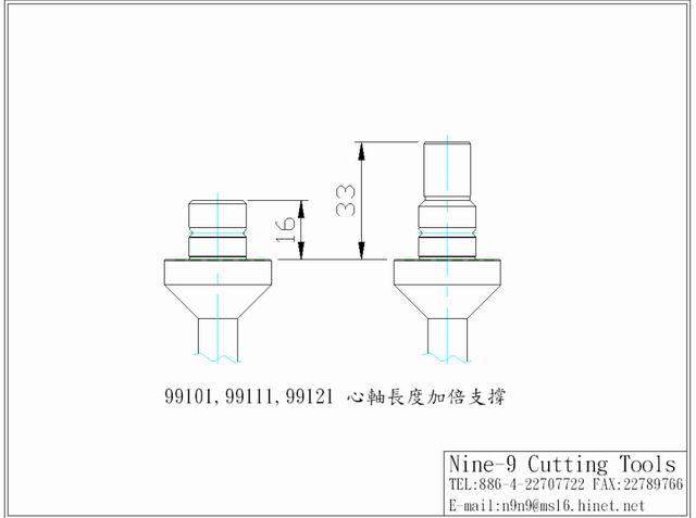 Nine9 耐久公司 99121捨棄式精搪刀為何最適合小孔精搪?